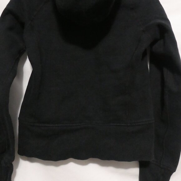 LULULEMON | size 4 | Black Scuba Hoodie W/ Purple Lining and Omega - Picture 14 of 15